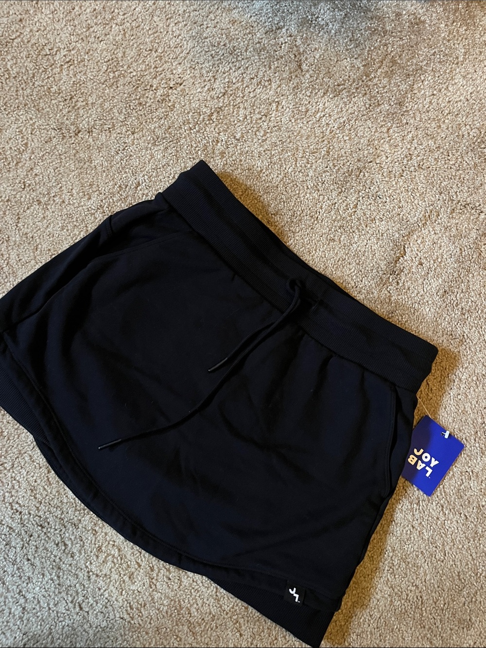 Joy Lab Women’s Black Athletic Drawstring Skort